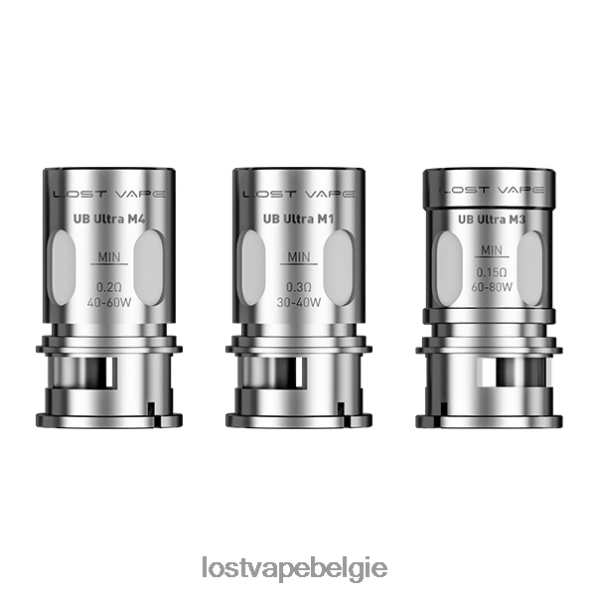 Lost Vape UB ultracoil-serie (5-pack) m3 0,15ohm T44F2T7 - Lost Vape België