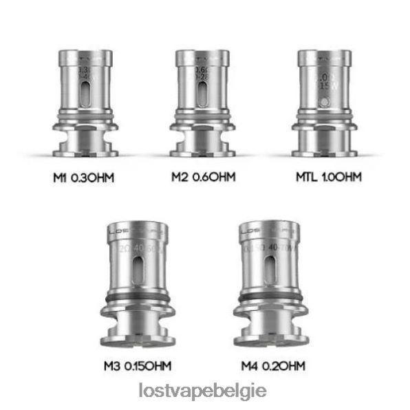 Lost Vape Ultra boostspoelen (5-pack) m1 0,3ohm T44F2T40 - Lost Vape Prijs België