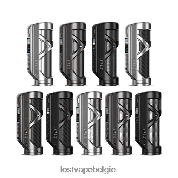 Lost Vape Cyborg zoektochtmod | 100w mat zwart/staal T44F2T462 - Lost Vape Flavors België